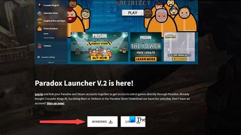 paradox launcher installieren.